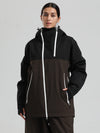 Veste cargo de montagne Gsou Snow HyperDrive toutes saisons pour femme, color block