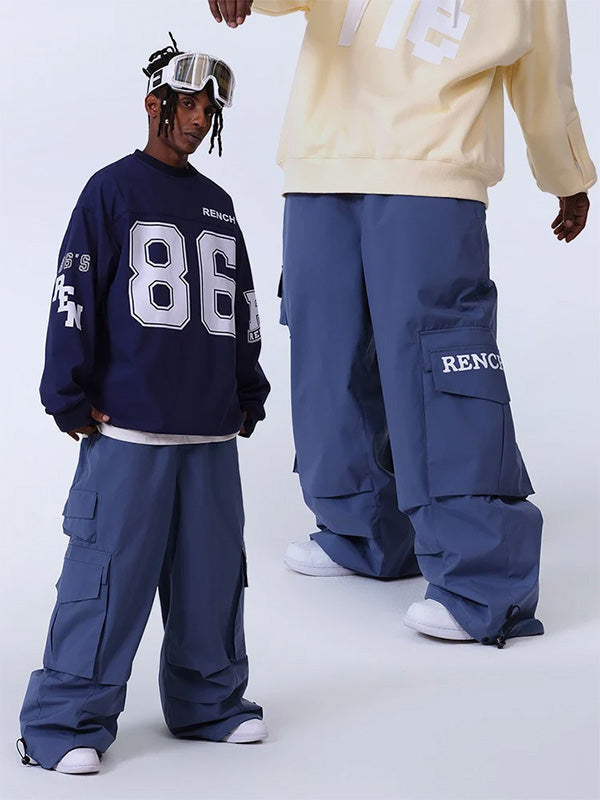 Pantalon de ski ample et oversize RenChill Mountain pour homme