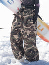 Pantalon de snowboard Rabbit Snow Freestyle Prime Baggy Camo pour femme