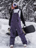 Salopette de snowboard imperméable ample Nandn SnowSlope pour femmes