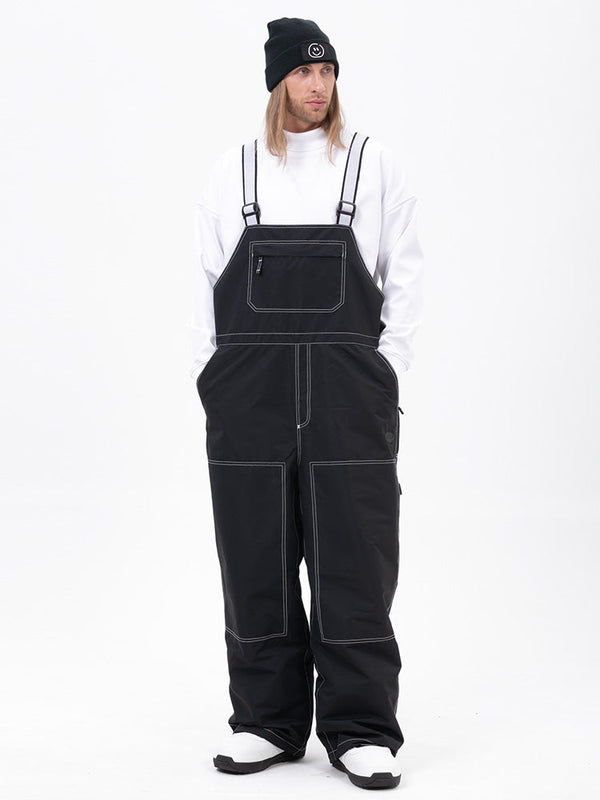 Salopette ample de ski style streetwear décontracté pour homme
