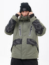 Veste de ski camouflage réfléchissante Chillform Glow Trail pour homme