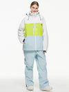 Combinaisons de ski thermiques coupe-vent pour hommes, avec salopette, idéales pour la montagne hors-piste.
