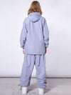 Combinaison de snowboard Dook Snow Track Stripe pour femme : veste et pantalon.