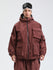 Veste de snowboard ample et oversize en polaire Gsou Snow Alpine Cruiser pour homme