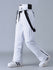Salopette de ski SnowPeak StormGuard pour femme, isolée et résistante aux intempéries.