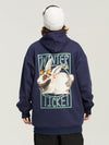 Sweat à capuche ample pour homme, style freestyle, pour terrain de ski