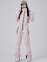 Combinaison de ski intégrale Arctic Chic pour femme, style montagnard glamour.