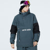 Veste anorak à demi-zip SnowCrest FrostTrek pour femme