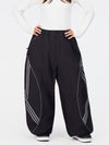 Pantalon de neige ample et réfléchissant Nightline Park Rider pour femme
