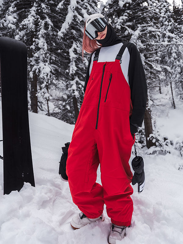 Salopette de ski/snowboard ample Nandn Winter Star pour femme