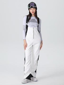 Salopette de ski évasée élégante et extensible Searipe Retro Vibe pour femme