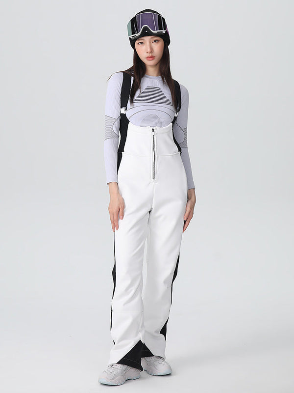 Salopette de ski évasée élégante et extensible Searipe Retro Vibe pour femme