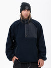 Pull en polaire chaude style sherpa pour homme, idéal pour la montagne