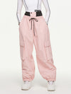 Pantalon de ski ample haute performance Arctic Queen Mountain Rider pour femme