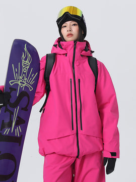 Veste de ski ample Searipe Ridge Master Mountain Freerider pour femme et homme
