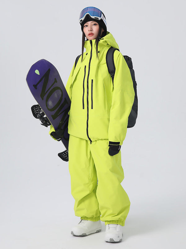 Combinaison de ski Searipe unisexe résistante et ample tout-terrain pour femmes