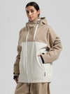 Veste cargo de montagne Gsou Snow HyperDrive toutes saisons pour femme, color block