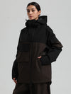 Veste de snowboard cargo hybride Gsou Snow Terrain Flow FlexZip pour femme