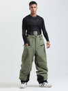Salopette de ski cargo multifonctionnelle Gsou Snow pour homme, résistante et durable.