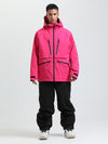 Combinaison de ski cargo multifonctionnelle Gsou Snow pour homme, résistante et performante.