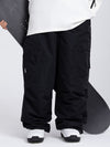 Pantalon de ski ample Prime Mountain pour femme avec deux poches cargo latérales
