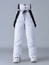 Salopette de ski SnowPeak StormGuard pour homme, isolée et résistante aux intempéries.