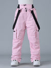 Pantalon de ski à bretelles FrostPeak Mountain-Ready pour femmes