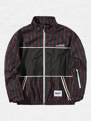 Veste de snowboard imprimée Nandn pour femme