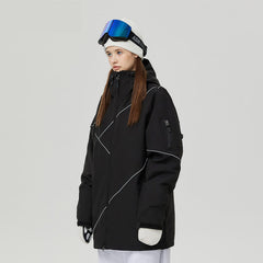 Veste de ski Winter Peak IcePro pour femme, couleur vert cendré