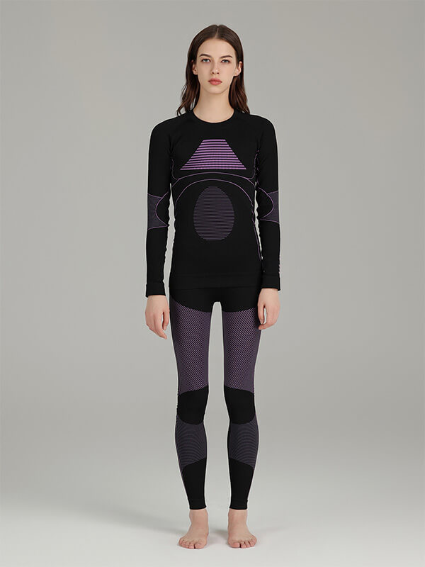 Sous-vêtement thermique performant pour le ski et le snowboard pour femmes