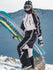Ensemble salopette et manteau de ski John Snow Nordic Chic pour femme