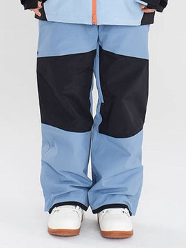 Pantalon de ski Nandn Colorblock Mountain Top pour homme