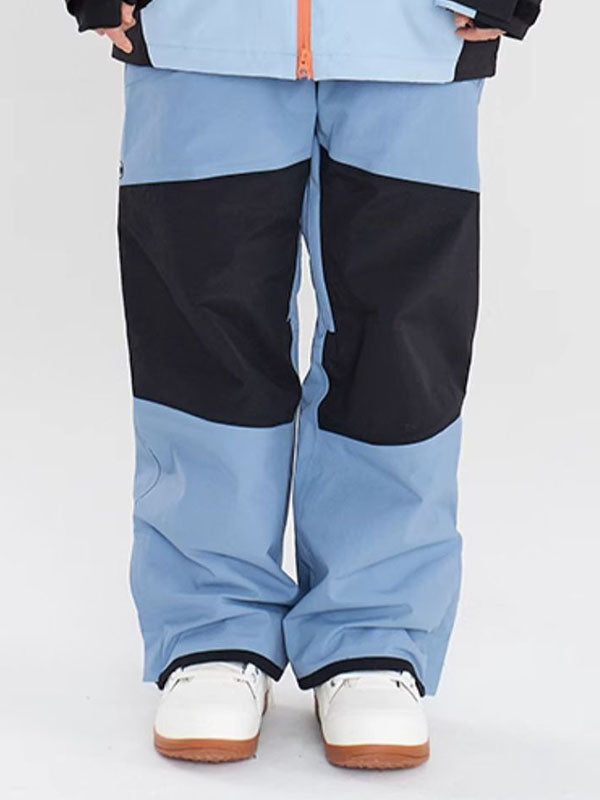 Pantalon de ski Nandn Colorblock Mountain Top pour homme