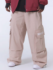Pantalon de ski ample et oversize RenChill Mountain pour femme