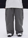Pantalon de ski ample de style freestyle à double genou pour homme