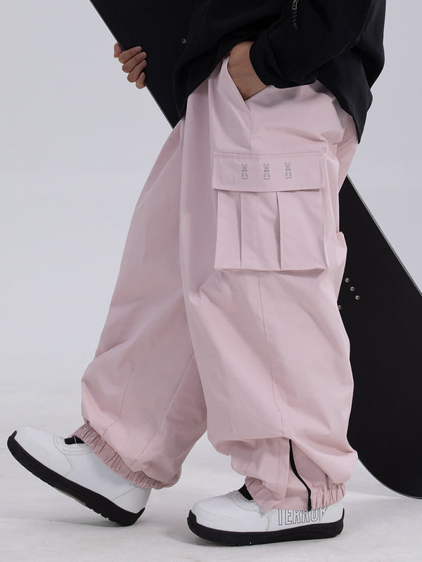 Pantalon de ski ample et oversize Rabbit Snow StreetFlow Freestyle pour femme
