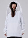 Sweat à capuche en polaire Dook Snow Iconic Rabbit pour femme