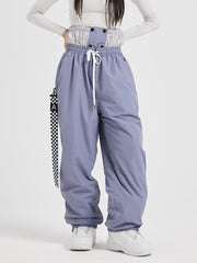 Pantalon de ski cargo ample RARWAR Freestyle pour femme