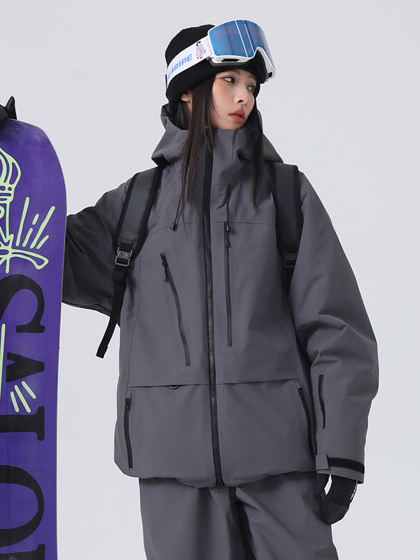 Veste de ski ample Searipe unisexe Urban Ridge Mountain Freeride pour femme