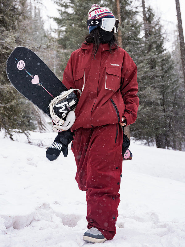 Combinaison de ski ample John Snow Urban Edge Streetwear Freestyle Adventure pour femme