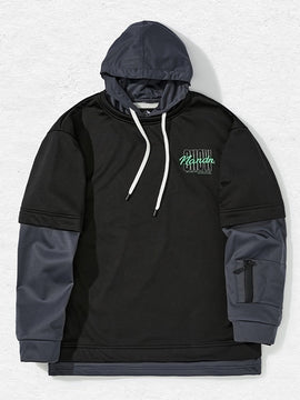 Sweat à capuche de snowboard Nandn Forecast pour homme