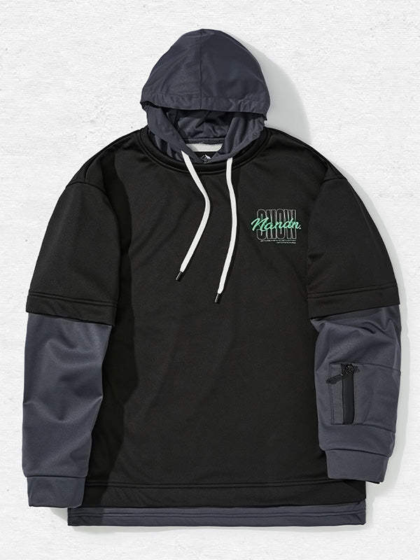 Sweat à capuche de snowboard Nandn Forecast pour homme