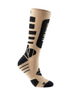 Chaussettes de ski et de snowboard Nandn MountainTrail unisexes chaudes en laine thermique