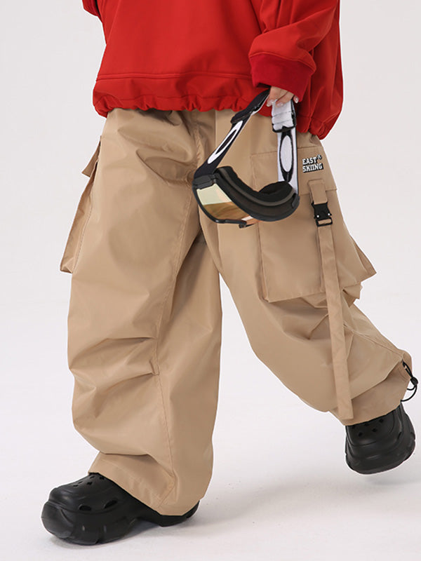 Pantalon de ski cargo ample East Skiing Prime pour homme