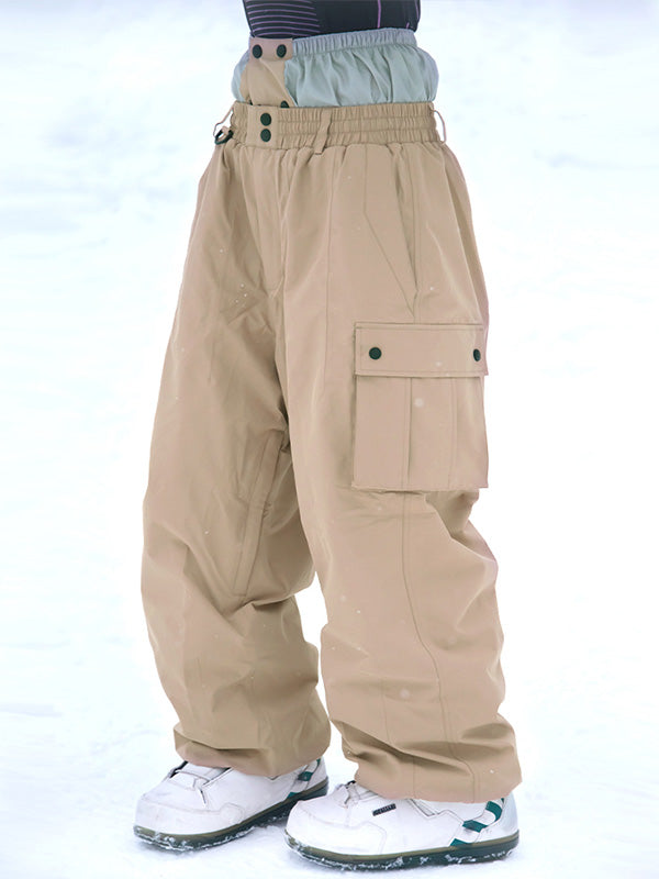 Pantalon de ski cargo ample Dook Snow Prime Ultimate pour femme