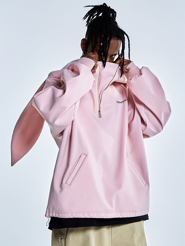 Sweat à capuche unisexe RenChill motif lapin et neige - Longues oreilles décoratives