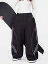 Pantalon de neige ample et réfléchissant Nightline Park Rider pour femme