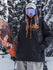 Sweat à capuche ample de snowboard Nandn Mountain Chill Out pour femme