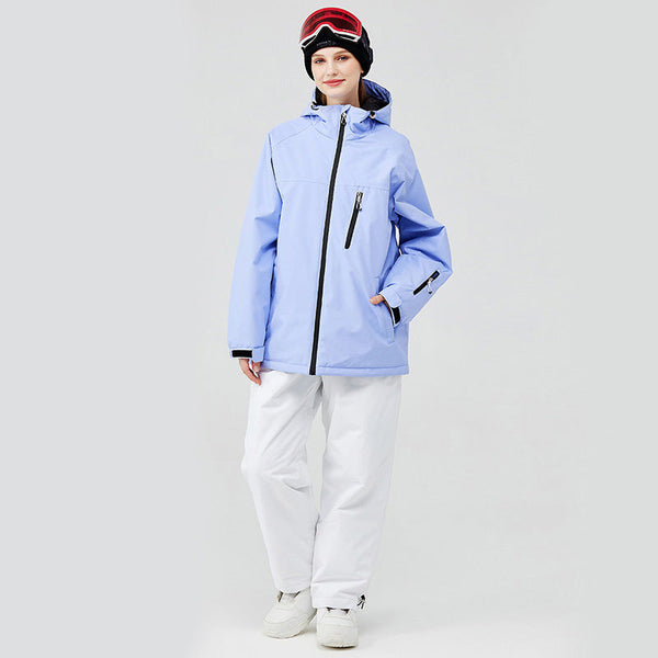 Combinaison de ski d'hiver pour femme, style princesse des glaces